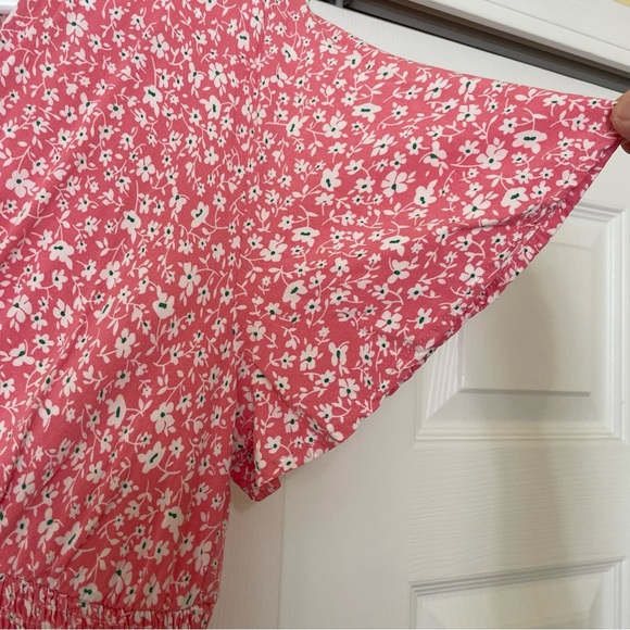 SHEIN Women’s Size XL Dress in pink white and green floral fabric - Picture 5 of 12